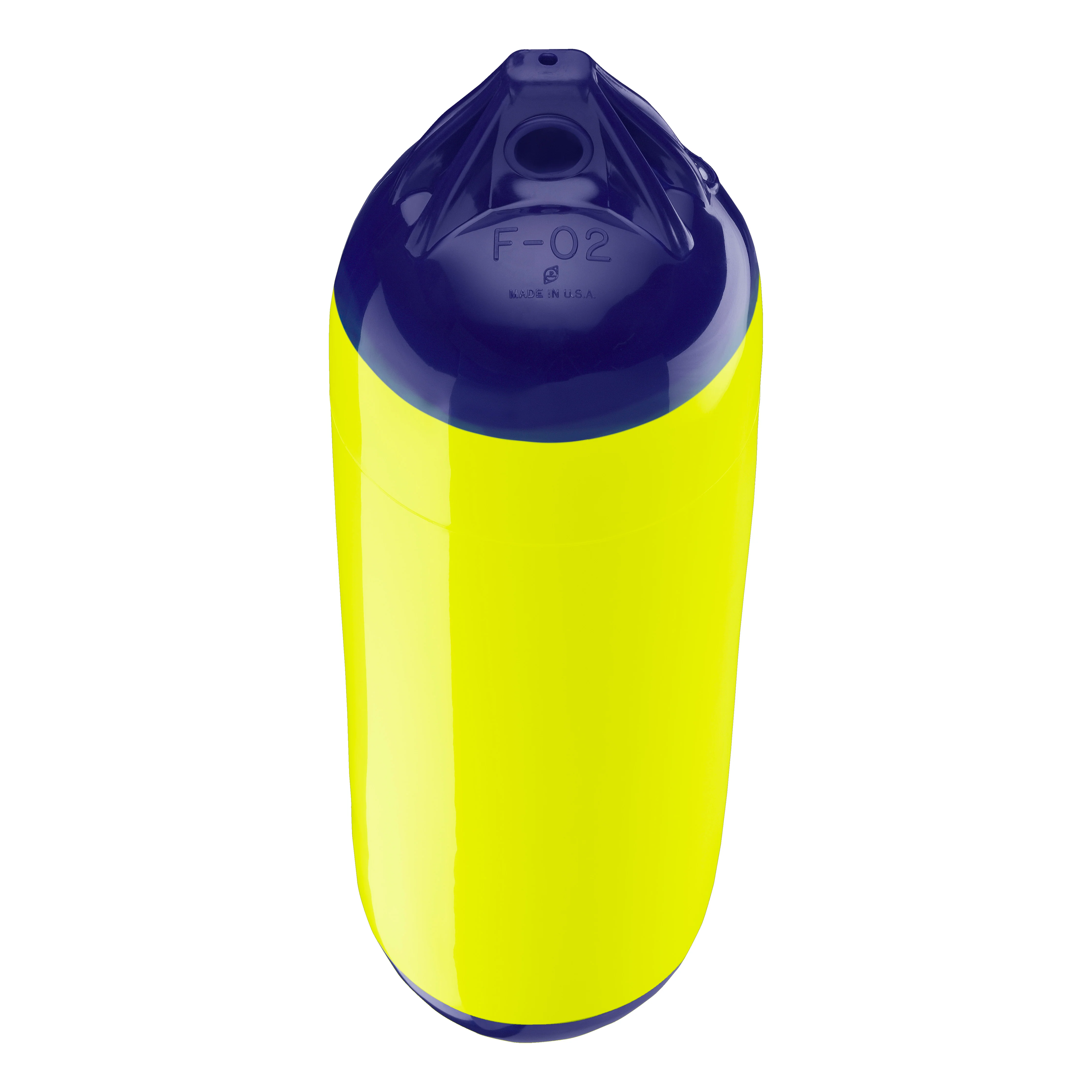 F-Series Boat Fender F-02 Standard Blue Ropehold - Image 4