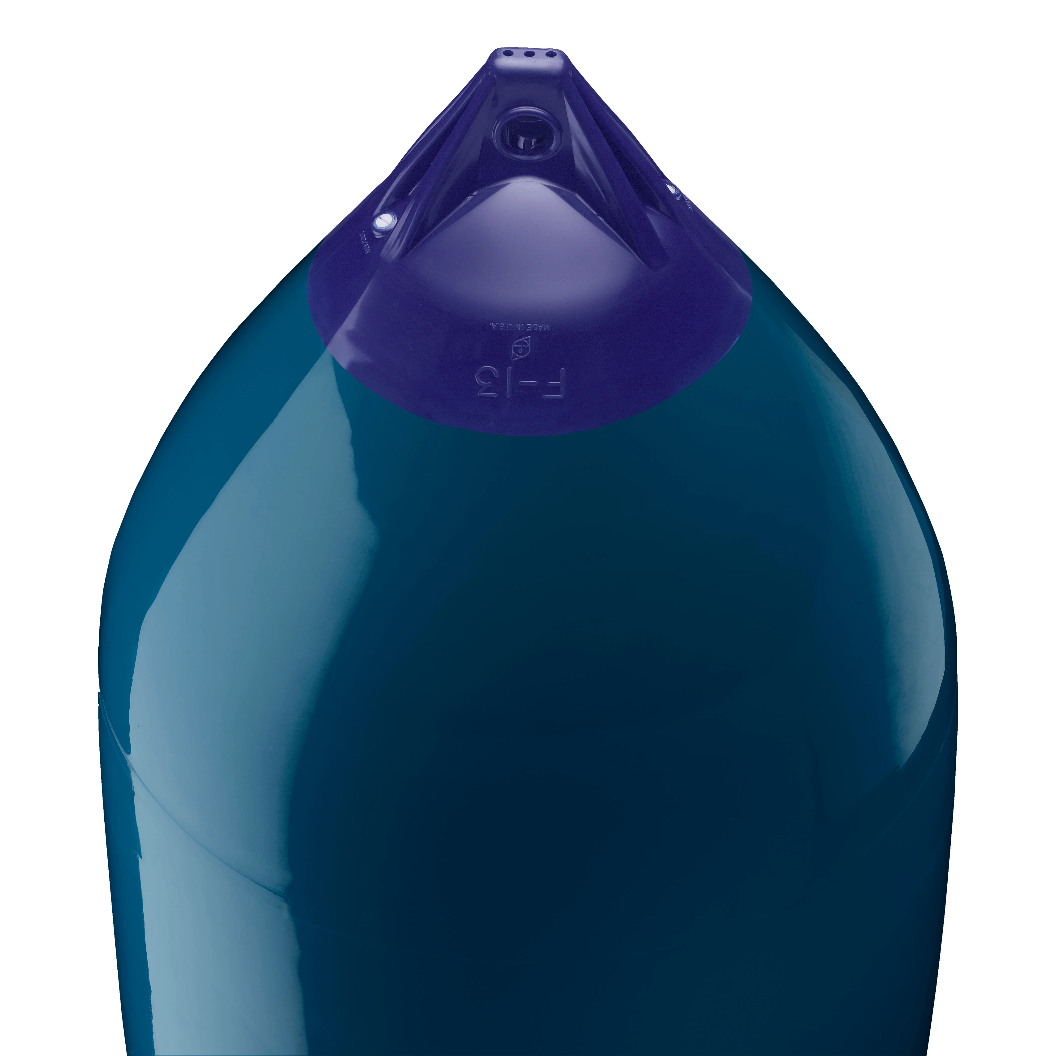 F-Series Boat Fender F-13 Standard Blue Ropehold - Image 36