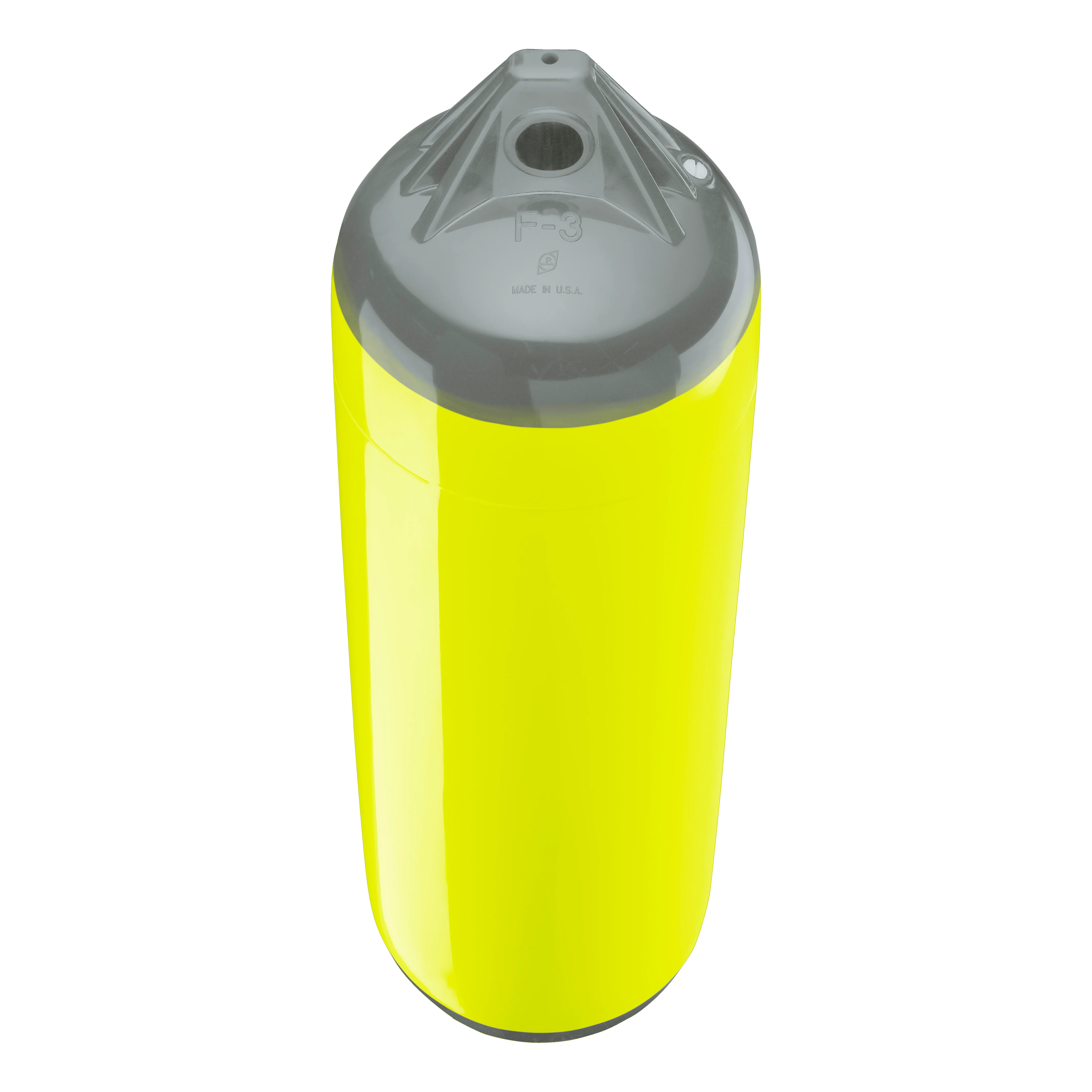 F-Series Boat Fender F-3 Grey Ropehold - Image 4