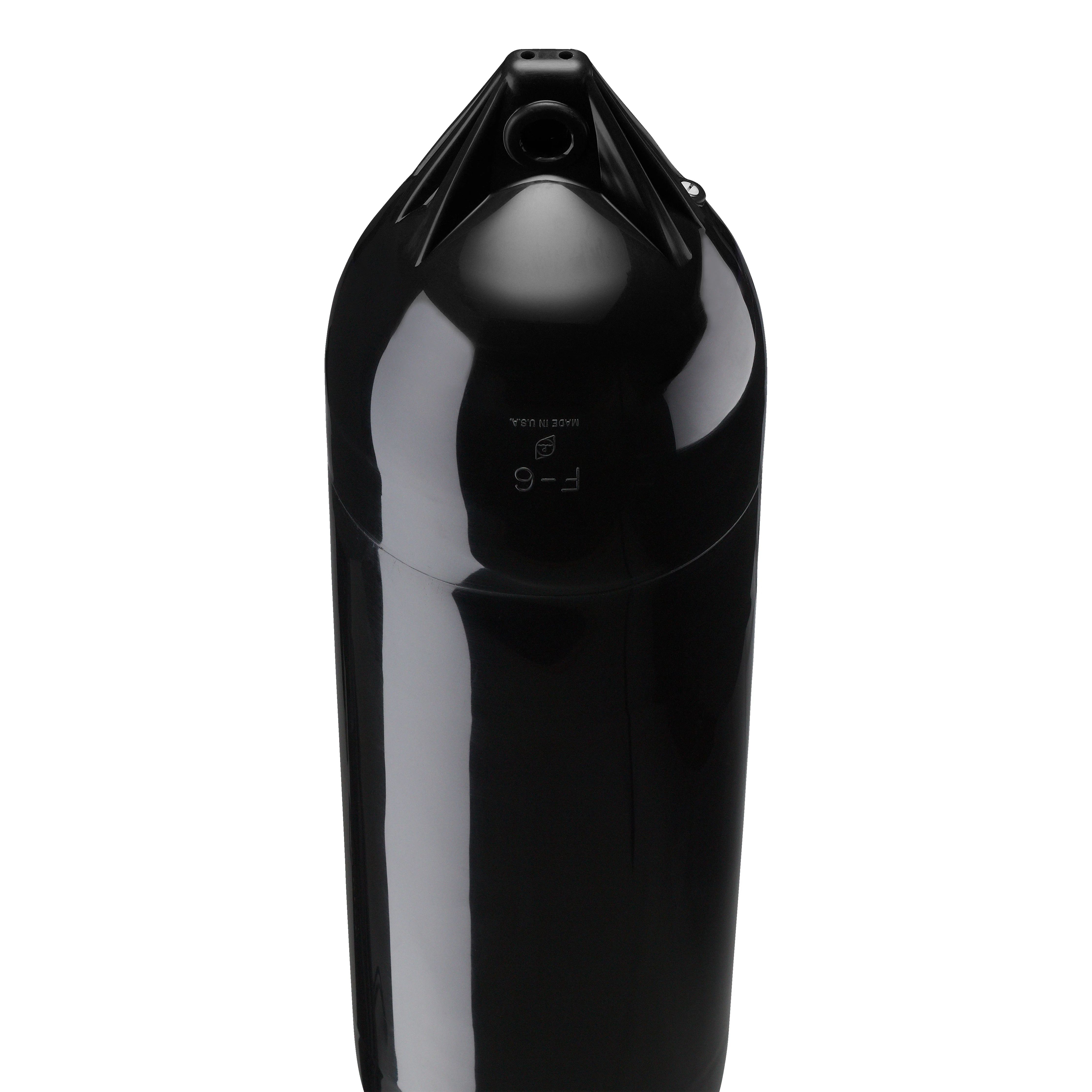 F-Series Boat Fender F-6 Black Ropehold - Image 46