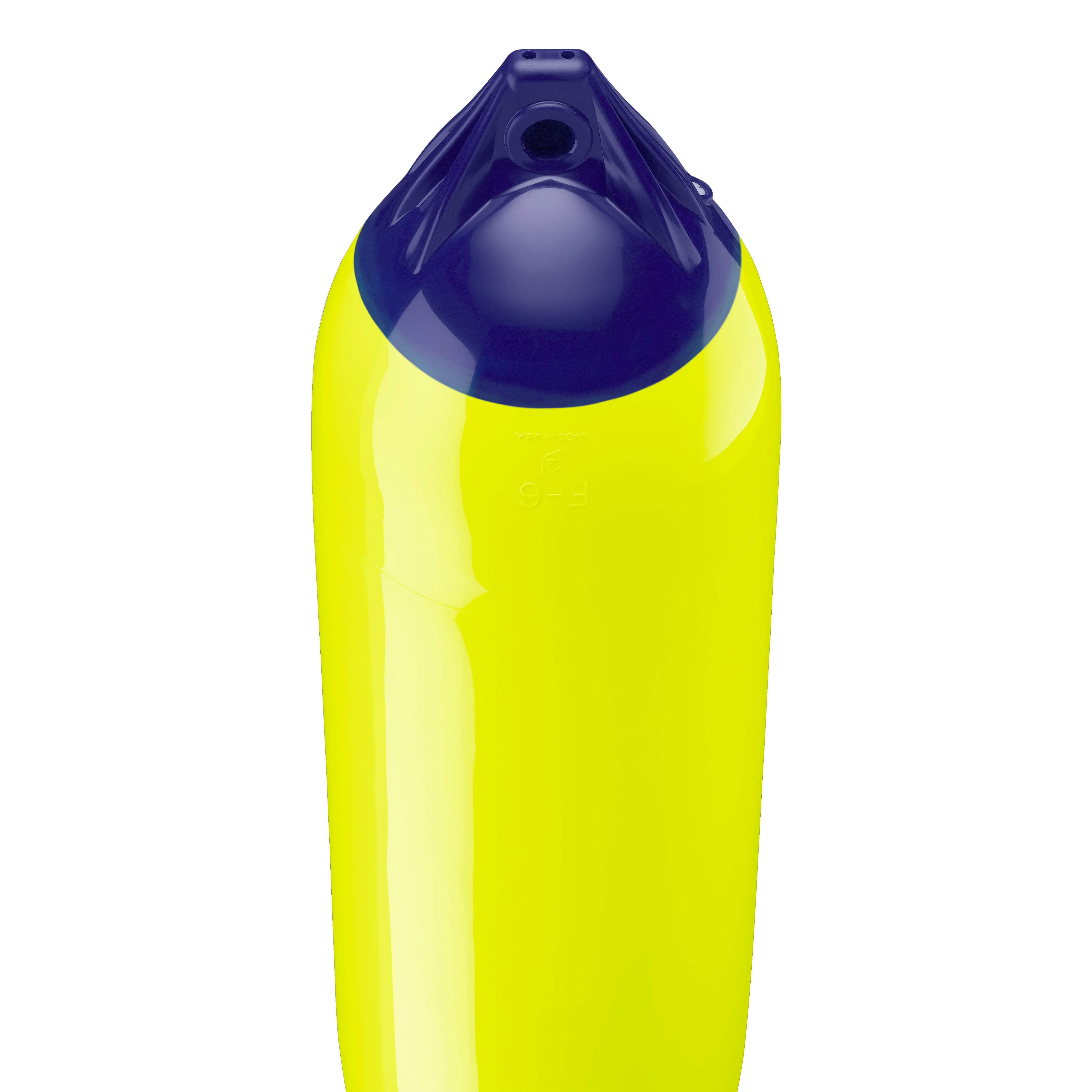 F-Series Boat Fender F-6 Standard Blue Ropehold - Image 4