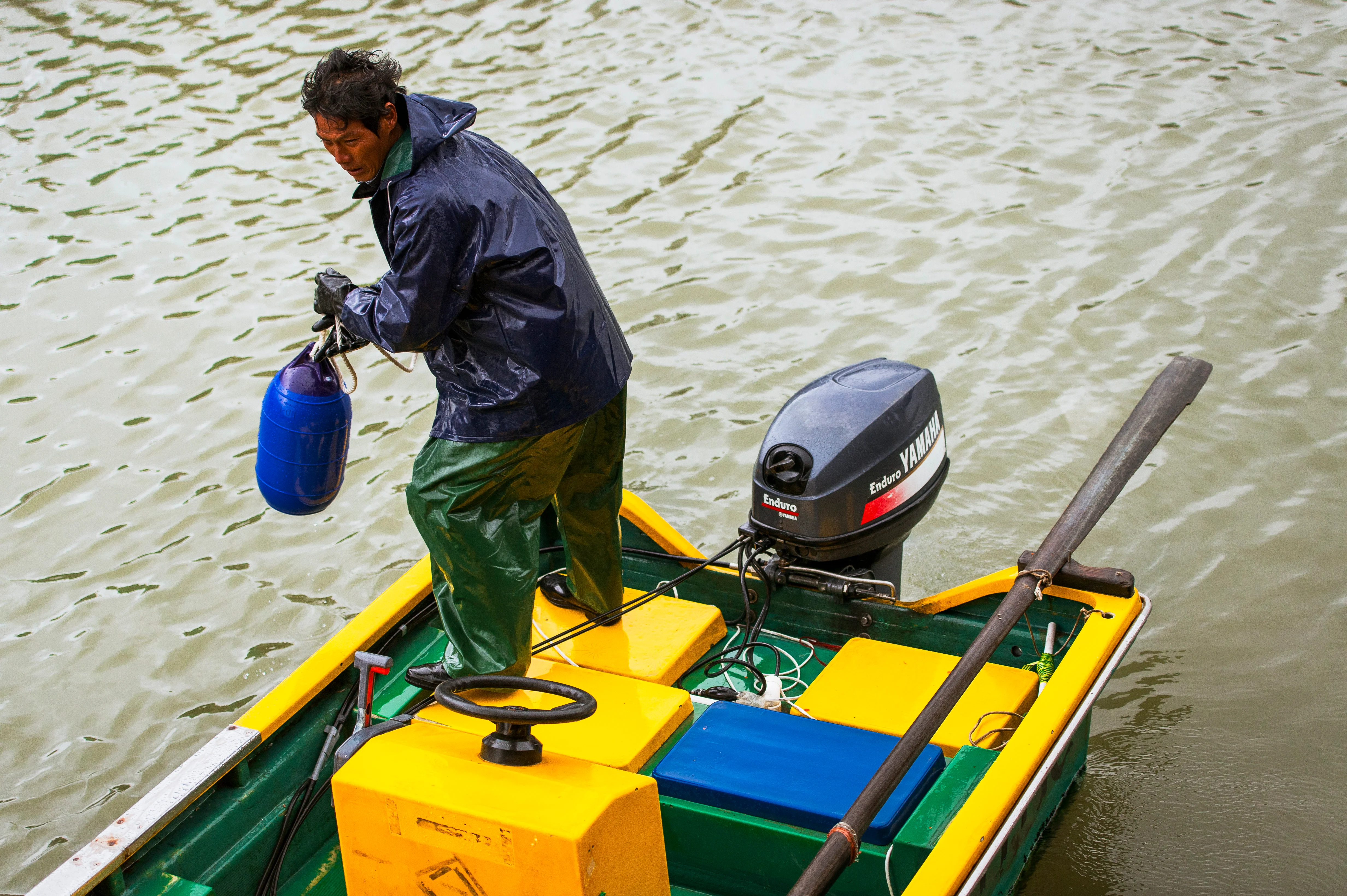 LD-Series Low Drag Buoy LD-3 Standard Blue Ropehold - Image 52
